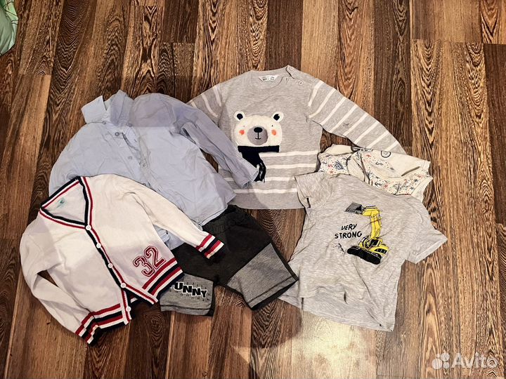 Вещи пакетом на мальчика 92 98
