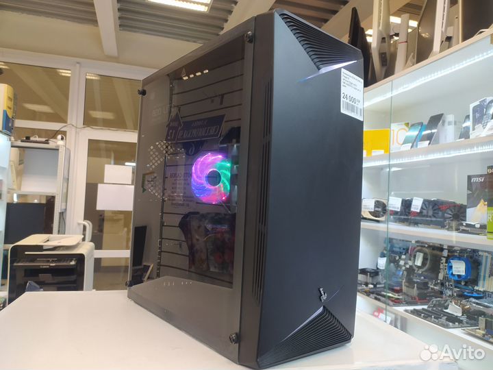 Компьютер E5 2650 v2 32gb RX 570 4gb SSD 240gb