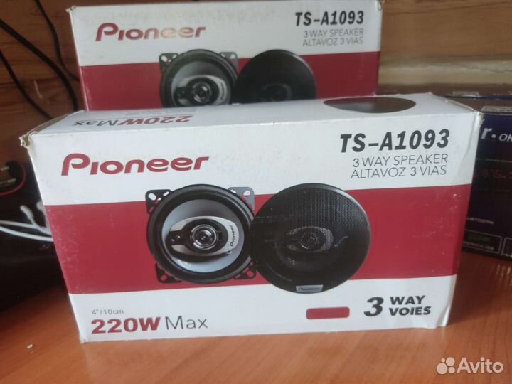 Авто акустика pioneer TS-A1093