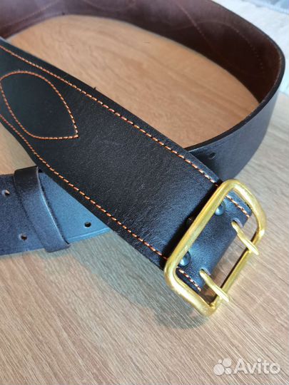 Ремень мужской кожаный