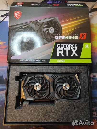 Видеокарта RTX 3050 8GB
