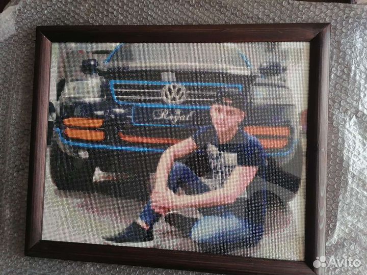 Изготовлю картину из алмазной мозаики по фото