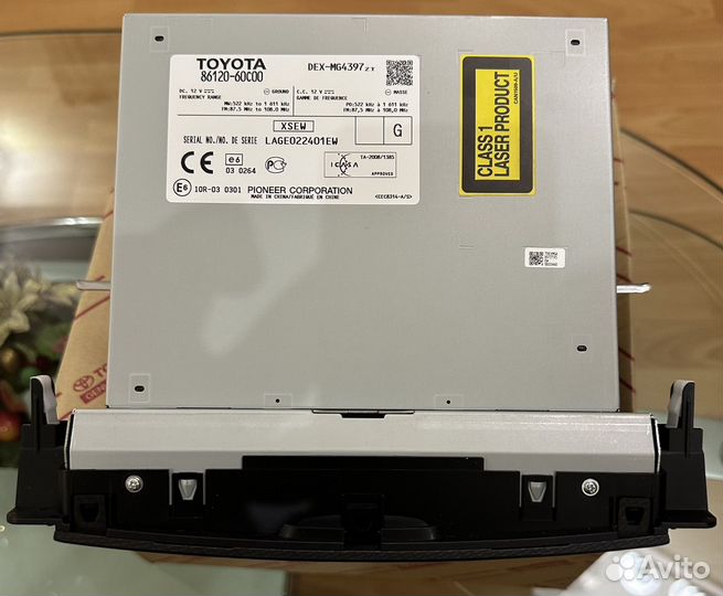 Магнитола toyota LC 150