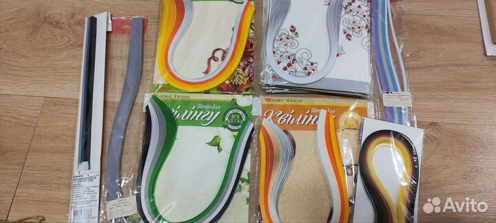 Бумага и инструменты для квиллинга