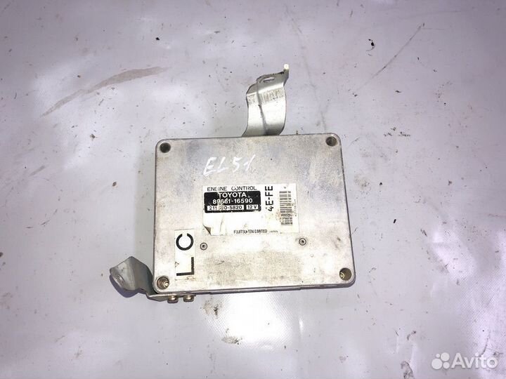 Блок управления двигателем Toyota 4E-FE