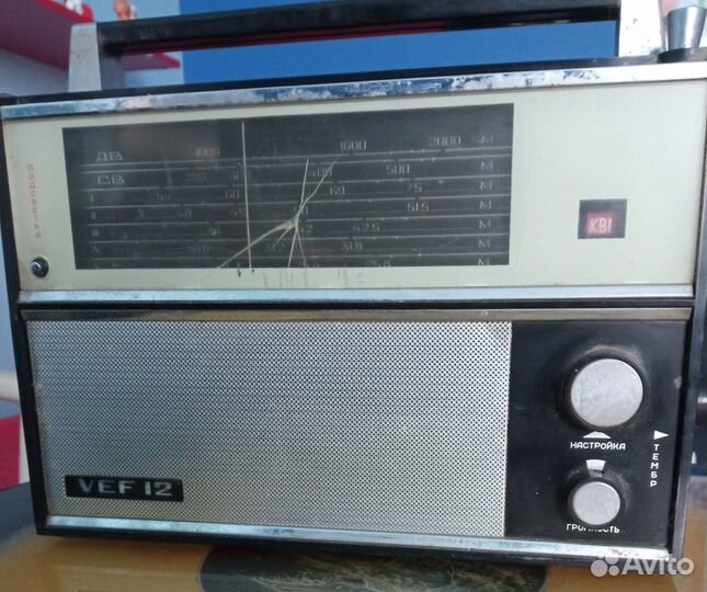 Винтаж Радиоприемник VEF 12