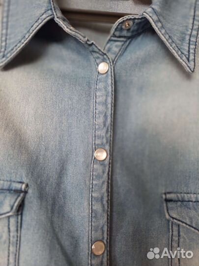 Джинсовая рубашка