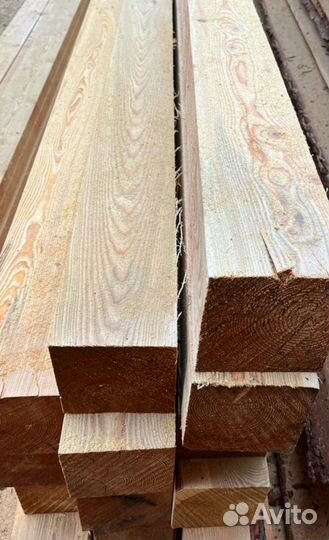 Брус из лиственницы 100х200х6000мм, гарантия качес