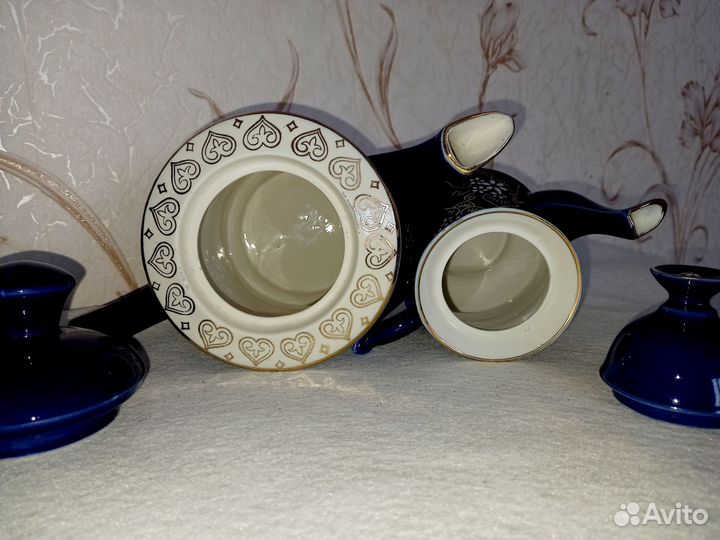 Сервиз Бронницы Возрождение кобальт