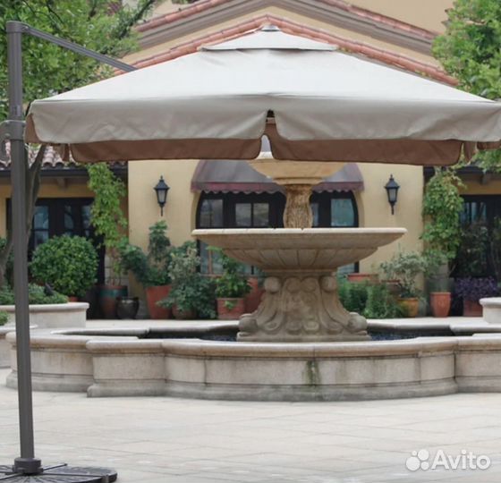 Уличный профессиональный зонт для дачи и сада