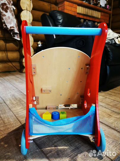 Ходунки каталка из дерева