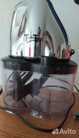 Мини кухонный комбайн Turbi Twin новый