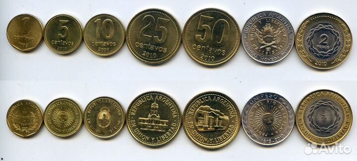 Наборы монет иностранных государств (А-1)