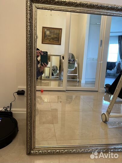 Зеркало в багете раме 75/95
