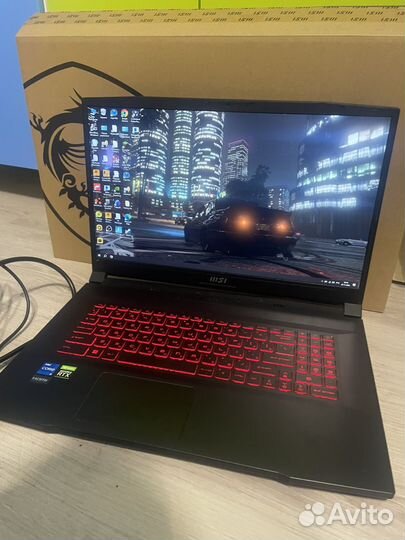 Ноутбук MSI GF76 Katana (12UD-237XRU)