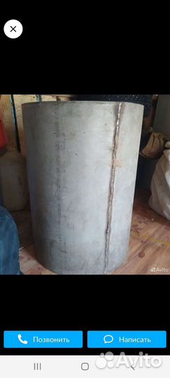 Бак из нержавейки 110 литров