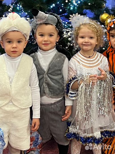 Новогодний костюм ежика