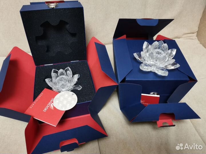 Подсвечники Swarovski Crystal 119747 Water Lily