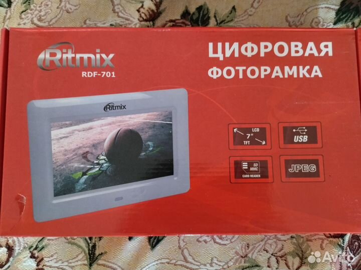 Фоторамка ritmix rdf-701