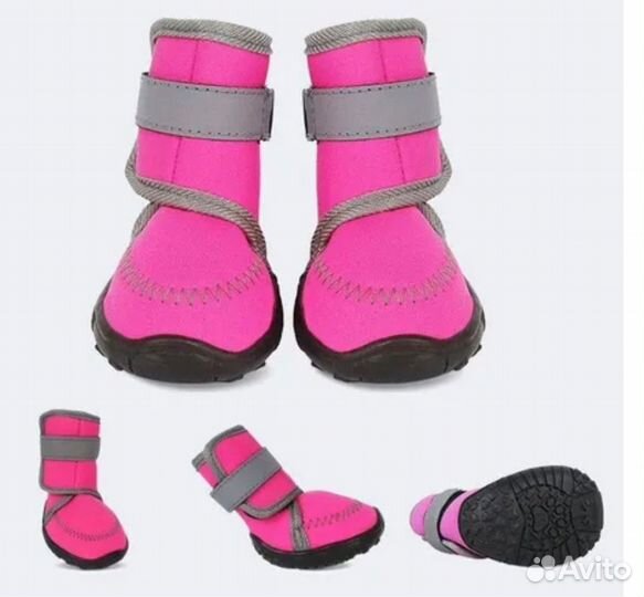 Зимняя обувь для средних собак