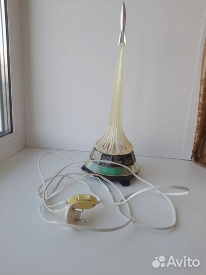 Светильник ночник СССР Ракета