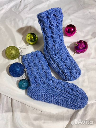 Носки вязаные