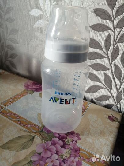 Бутылочки для кормления avent новый