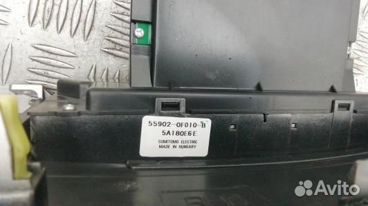 Блок управления печки и климат-контроля toyota cor