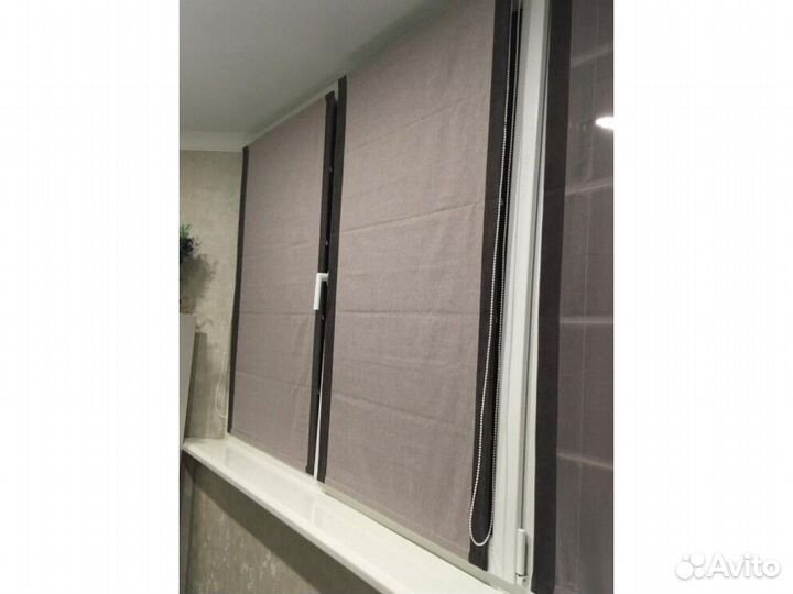 Мансардные шторы S499