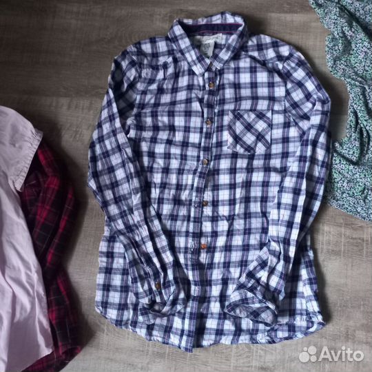 Рубашки для девочки 146 -152, Zara, H&M