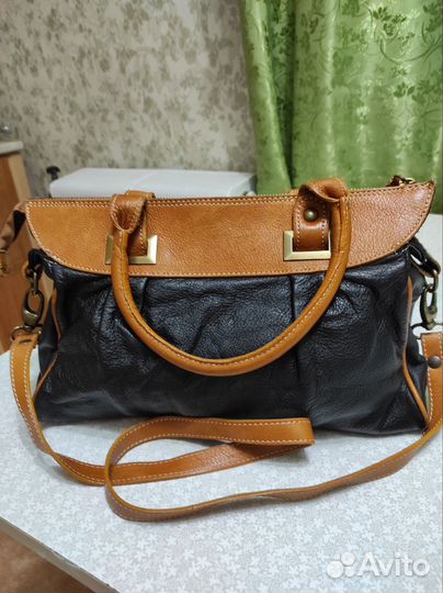 Сумка из натуральной кожи, новая