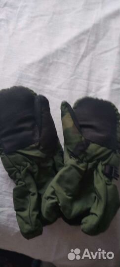 Варежки зимние на мальчика 5-7 лет