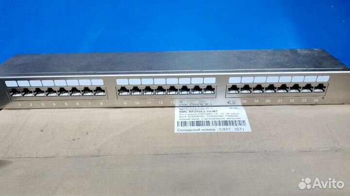 Патч панель 24