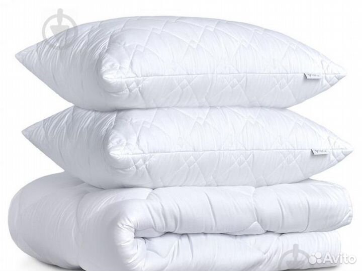 Одеяло двухспальное 2 подушки