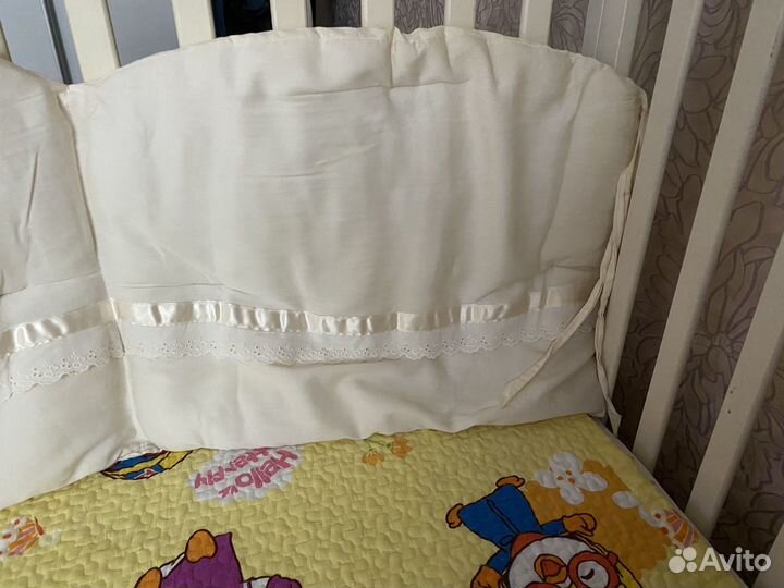 Бортики для детской кроватки