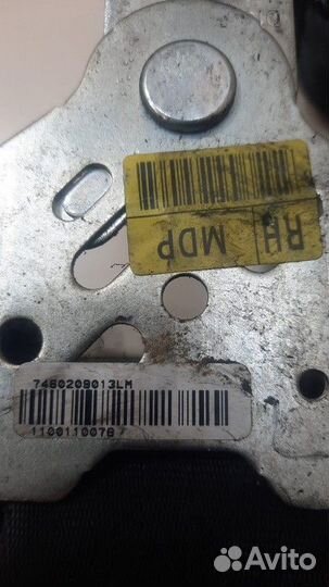 Ремень безопасности передний правый с пиропотроном