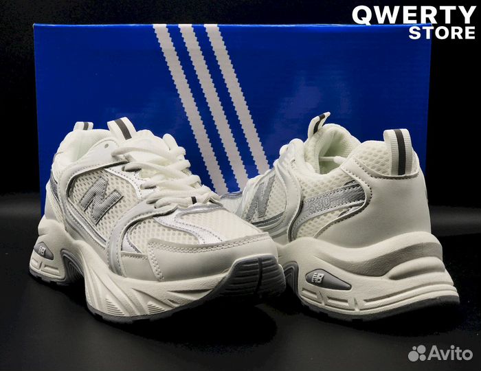 NB 530: Женские, белые, для безупречного стиля, 36