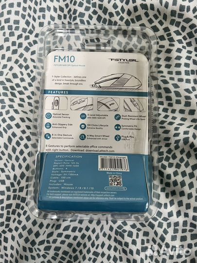 Компьютерная мышь A4Tech Fstyler FM10