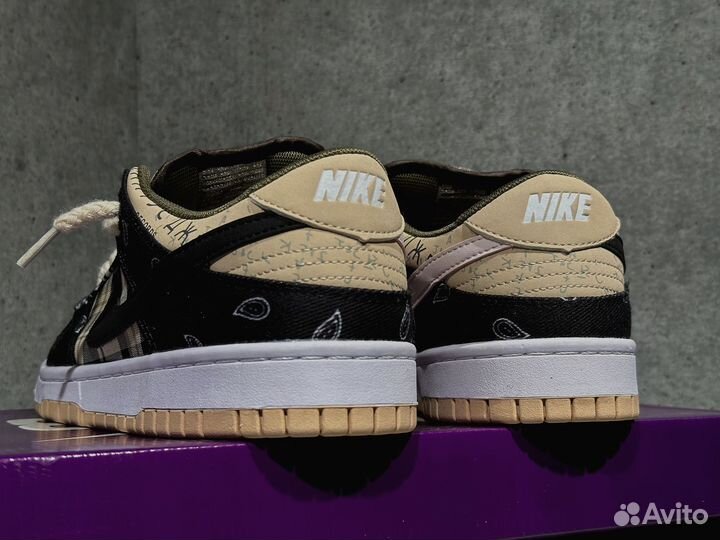 Кроссовки Nike Travis Scott x Dunk Low PRM SB QS