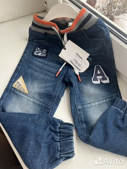 Джинсы futurino 98 новые