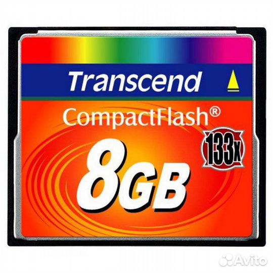 Карта памяти Transcend 8GB для фотоаппарата