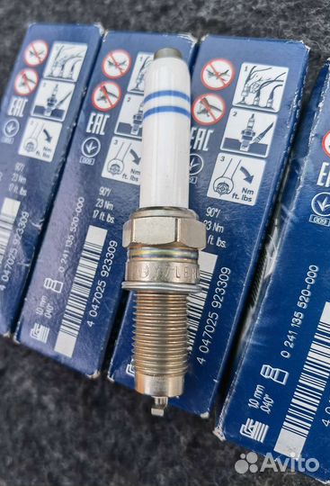 Свечи зажигани bosch Y7lER02 volkswagen Skoda 1.6