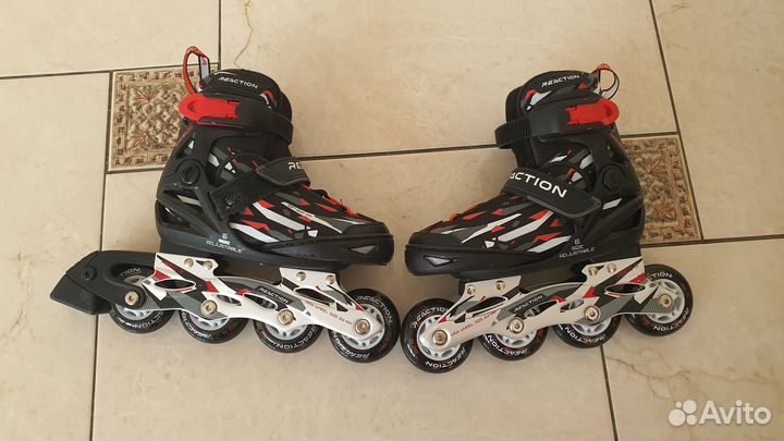 Детские раздвижные ролики reaction