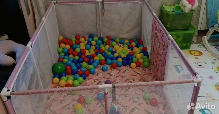 Большой детский манеж