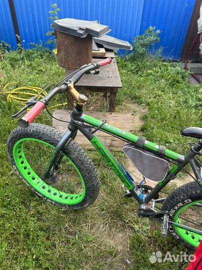 Велосипед hartman фет байк