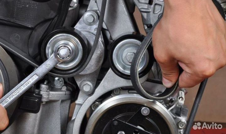 Замена приводного ремня BMW 5-er V Рест.2007-10