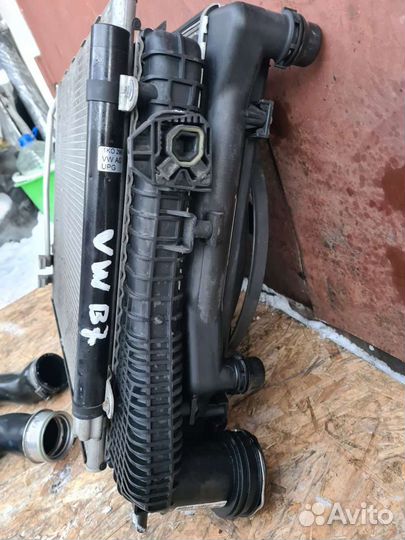 Кассета радиаторов VW Passat B7 1.8 2.0T