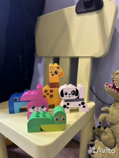 Лего дупло мои первые животные