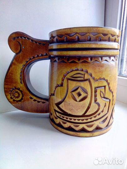 Кружка.дерево