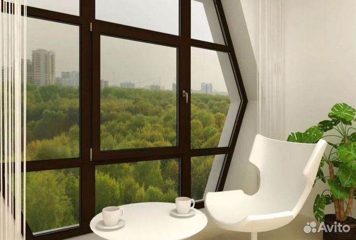 Окна пластиковые KBE